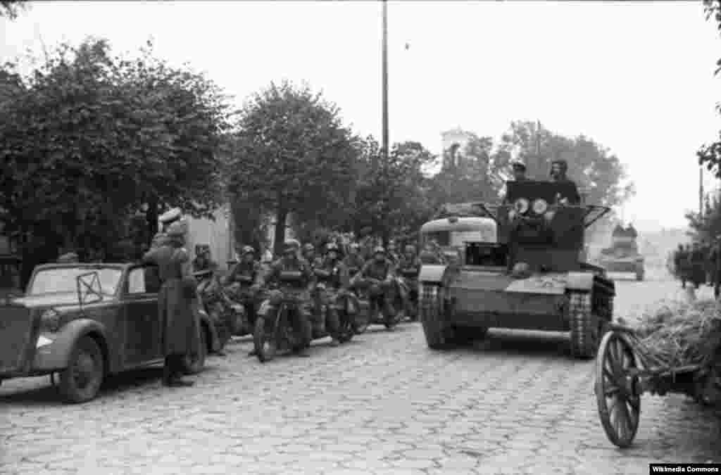 Радянсько-німецький парад у Бресті 22.09.1939