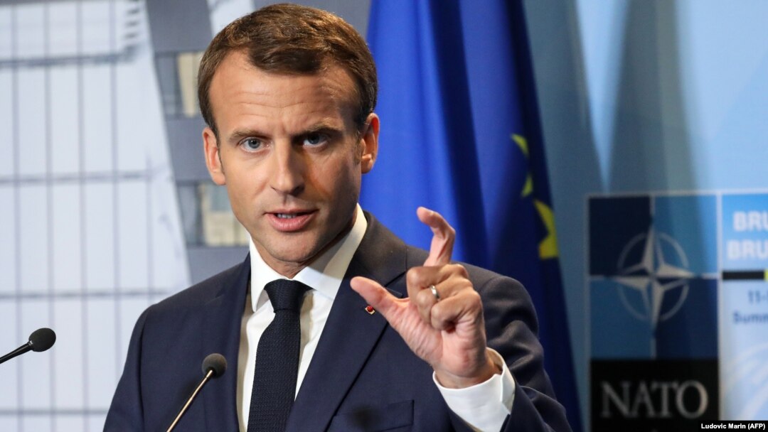 Emmanuel Macron mətbuat konfransında