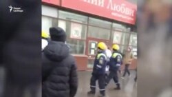 Пожар в торговом центре в Кемерове