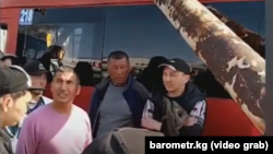 Кырсык болгон жерде тартылган видеодон алынган сүрөт.