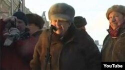 Марина Салье на митинге "За честные выборы" (Петербург, 12 февраля 2012 года)