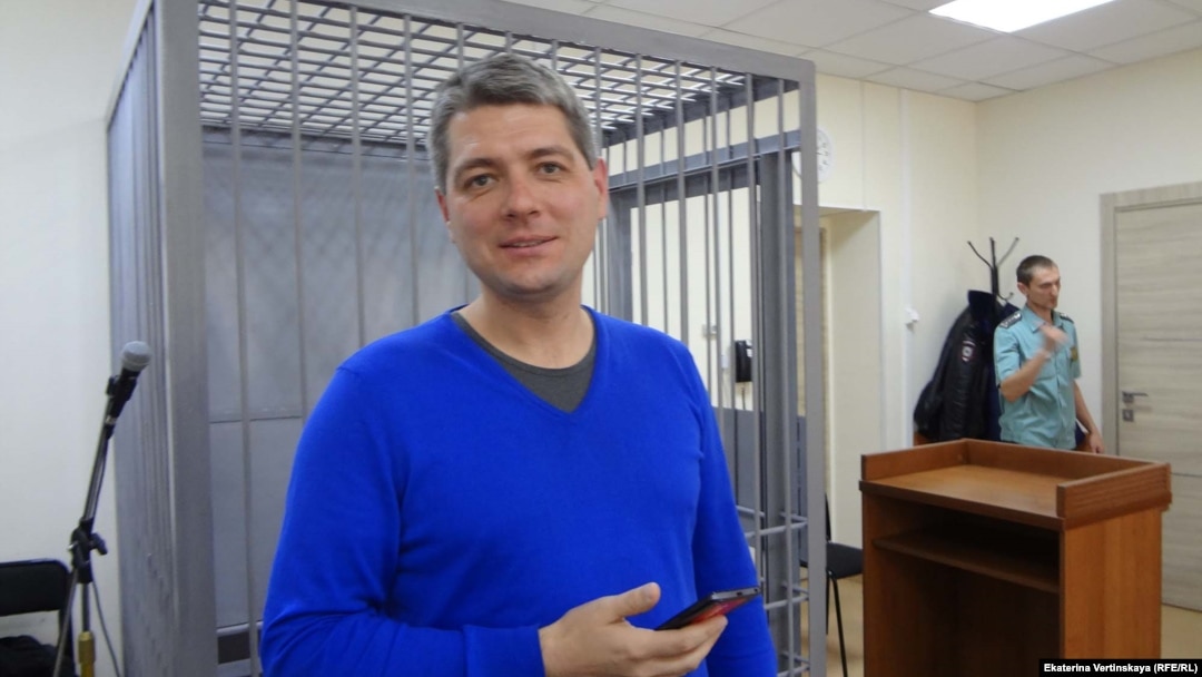 Глава штаба Навального в Иркутске Сергей Беспалов 