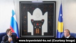 Ramuš Haradinaj se susreo i sa šefom diplomatije Slovenije Karlom Erjavecom 13.marta 2018