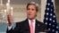 U.S. -- US Secretary of State John Kerry responds to a question from the news media during a joint press conference with German Foreign Minister at the State Department in Washington, February 29, 2016