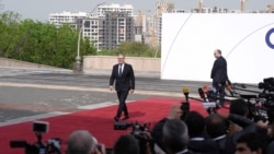 UK Prime Minister Keir Starmer arrives for the eighth summit of the European Political Community in Armenia on May 4.<br><br>The European Political Community (EPC) is a grouping of all European states minus Belarus, Russia, and the Vatican.<br>