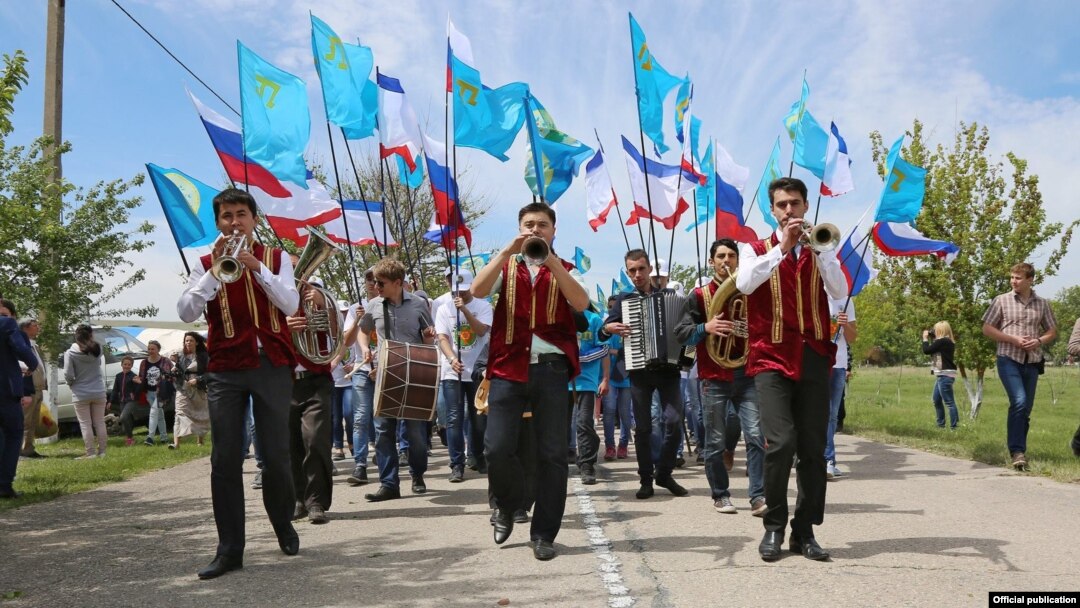 «Святкування» Хидирлезу в окупованому Росією Криму. 3 травня 2016 року