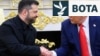 Presidenti ukrainas, Volodymyr Zelensky, dhe ai amerikan, Donald Trump, gjatë takimit të tyre në Shtëpinë e Bardhë më 18 gusht 2025.
