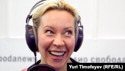 Татьяна Лазарева в студии Радио Свобода