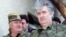 Босьнія і Герцагавіна. Ваенны лідэр басьнійскіх сэрбаў Радаван Караджыч (справа) і яго генерал Ратка Младзіч. Архіўнае фота. Красавік 1995 году. 