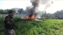 Світ у відео: у Пакистані під час тренування розбився військовий літак