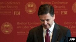 FBI Director James Comey, who was fired by U.S. President Donald Trump on May 9