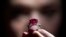 تصویری از یاقوت گران قیمت «Sunrise Ruby» (عکس از آرشیو).