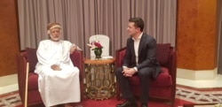 Інша – з міністром, відповідальним за закордонні справи Султанату Оман