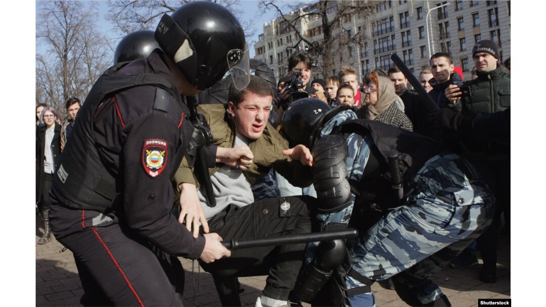 Sa protesta u Moskvi 26. marta