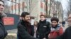 Давида Канкию, координатора краснодарского "Голоса" встречают после пяти суток ареста