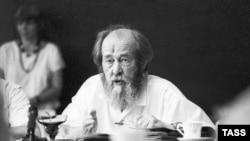 Rus Nobel mükafatı laureatı Aleksandr Solzhenitsyn.