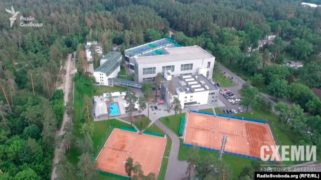 «Міжнародна тенісна академія» з висоти пташиного польоту