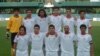 Afghanistan's national soccer team, pictured ahead of a match with Tajikistan in 2011, is ranked 139th in the world, 28 places ahead of 167th-ranked Pakistan.