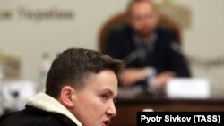 Deputat Nadia Savchenko parlamentdə, 22 mart, 2018-ci il