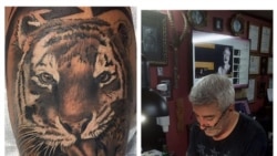 Bakılı tatu ustası Çingiz Eyvazov danışır