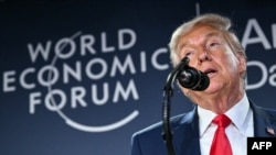 Donald Trump u Davosu, 21. januar 2026.