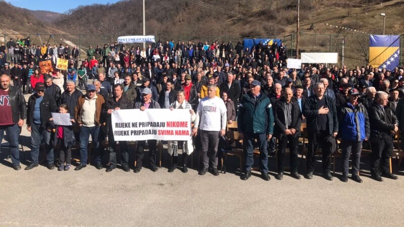 Protest zbog mini hidroelektrana na Neretvici