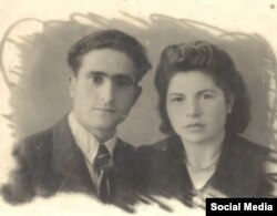 Герш Крис і Маня Галіс. Фото з сімейного архіву Павла Козленка