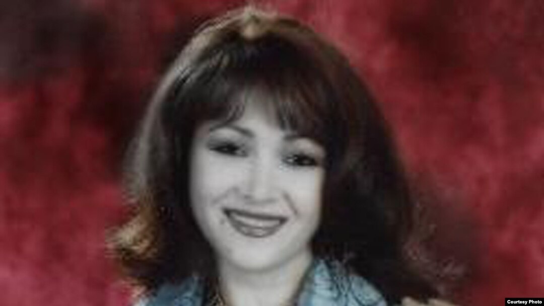 Uzbekistan -- Pop Singer Kumush Razzoqova, Tashkent, 1992