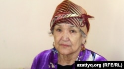 Гульнар Каленова, страдающая болезнью Альцгеймера. Алматы, 16 октября 2012 года.