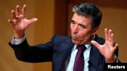 NATO Secretary-General Anders Fogh Rasmussen (file photo)