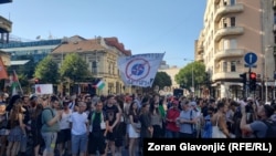 Protest u Beogradu, Srbija, 22. jun 2025.