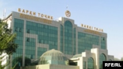 Tajikistan - The building of Barki Tojik, Tajik holding company, Jul2007