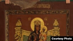 На выставке представлено около 150 икон сызранских иконописцев от начала XIX до начала XX века. [Фото — <a href="http://www.museum.ru" target=_blank>«Музеи России»</a>]