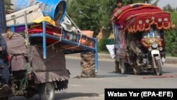 شماری از آوارگاه جنگ در افغانستان