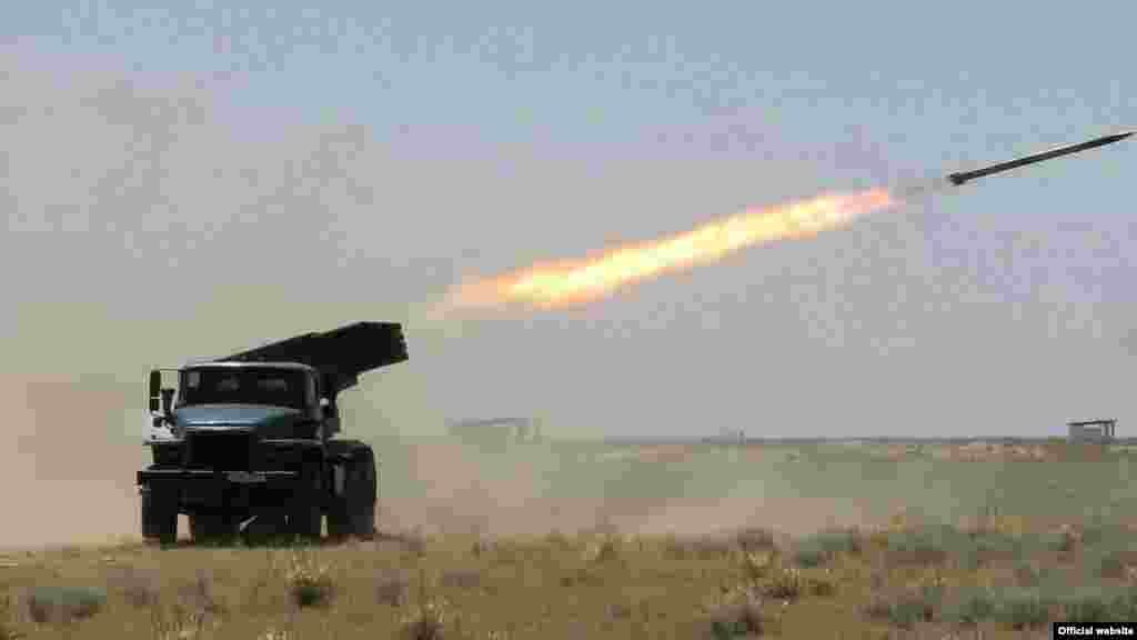 Uzbekistan - Testing modernized weapons. Photo from the website of the Ministry of Defense of Uzbekistan.