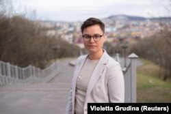 Violetta Grudina, activistă a opoziției, spune că a fost internată cu forța într-o secție Covid.