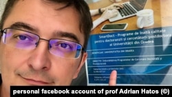 Adrian Hatos, sociolog, profesor la Universitatea Oradea