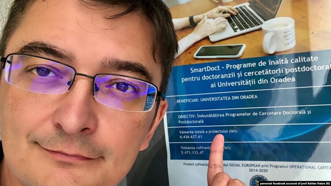 Adrian Hatos, sociolog, profesor la Universitatea Oradea