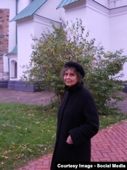 София Губайдулина в Софии Киевской (октябрь 2012)