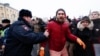 Задержания на акции 28 января в Москве, архивное фото 