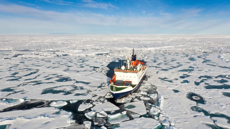 Russia Launches New Icebreaker As It Seeks To Dominate Arctic As Ice Retreats
