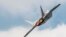 File photo - U.S. -- F-22 during airshow flypast. 