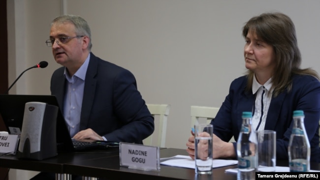 Petru Macovei și Nadine Gogu