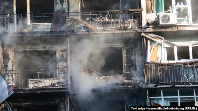 Наслідки російської атаки по Запоріжжю. 28 вересня 2025 року