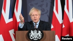 Kryeministri britanik, Boris Johnson. 