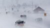 Snežne padavine na Kosovu, februar 2012.