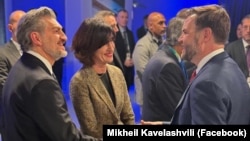 Кавелашвили и Бочоришвили с Джей Ди Вэнсом