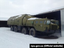 Andriy Lysenko, a spokesman for the Prosecutor-General’s Office, says the equipment found for sale had been "demilitarized."