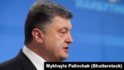 Президент Украины Петр Порошенко.