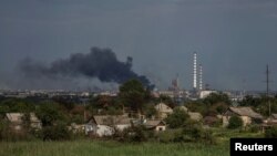 Руските напади врз Лисичанск продолжуваат